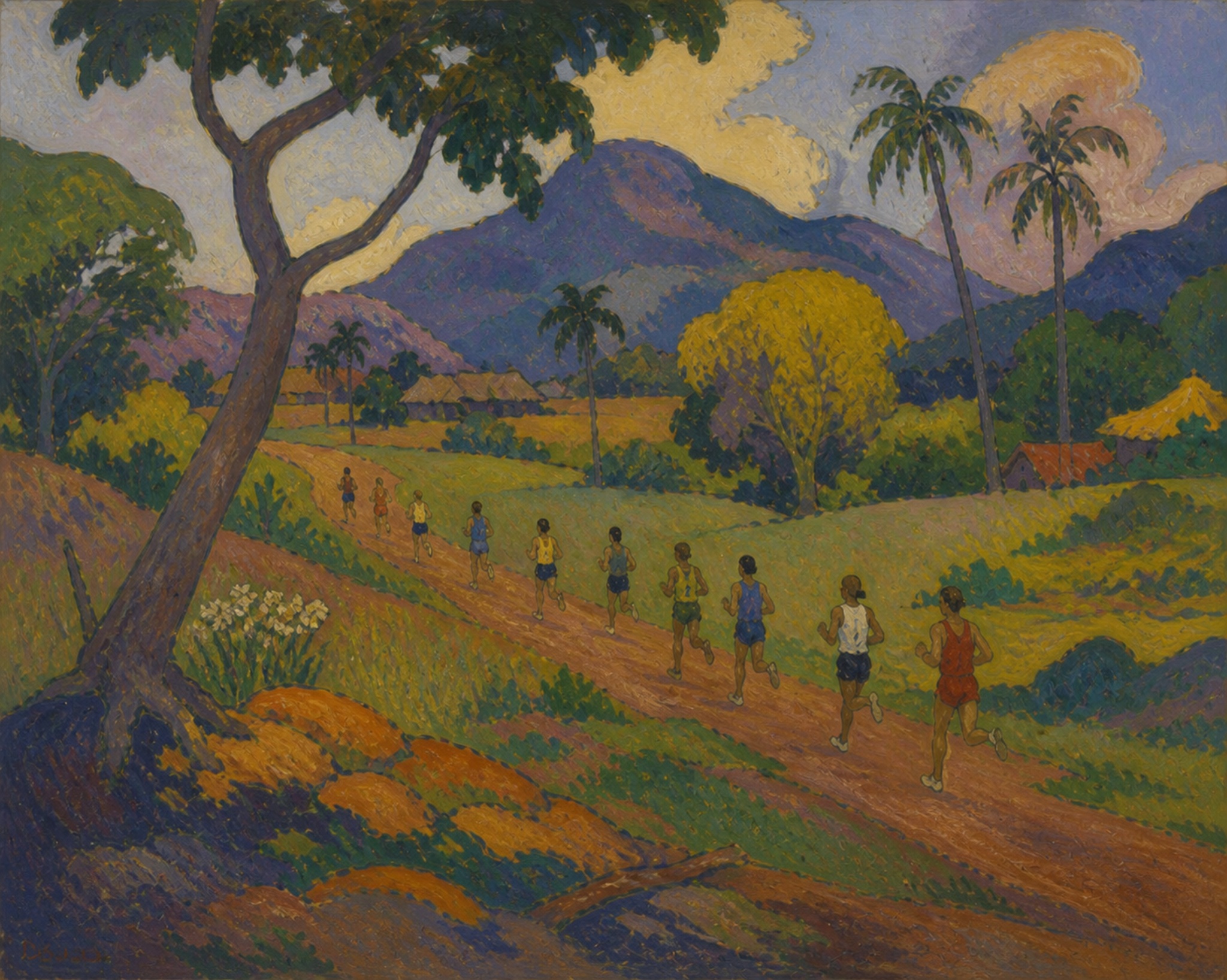 Cross country runners — representing the active patients we treat